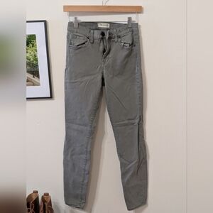 Madewell Gray Skinny Jeans